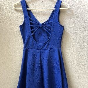 Fun Back Blue Dress